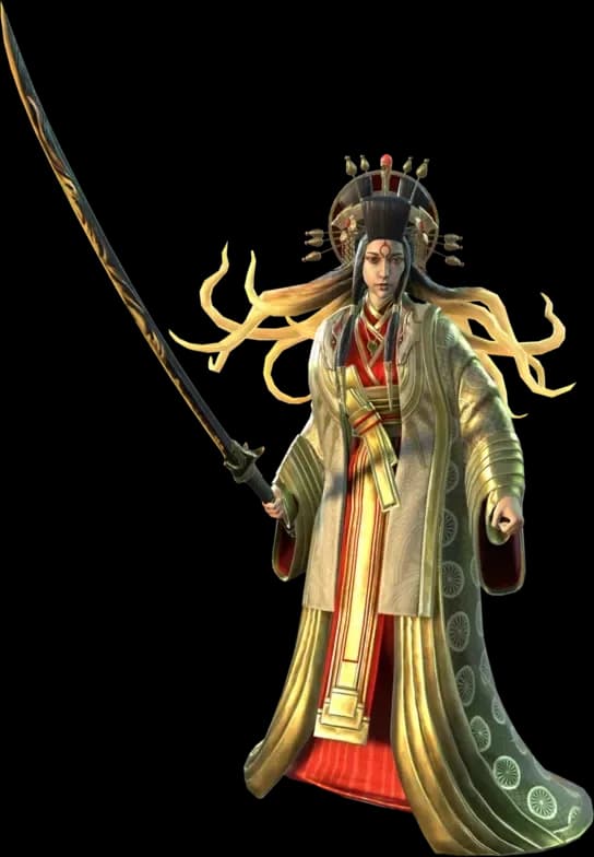 Amaterasu character render — Godforge