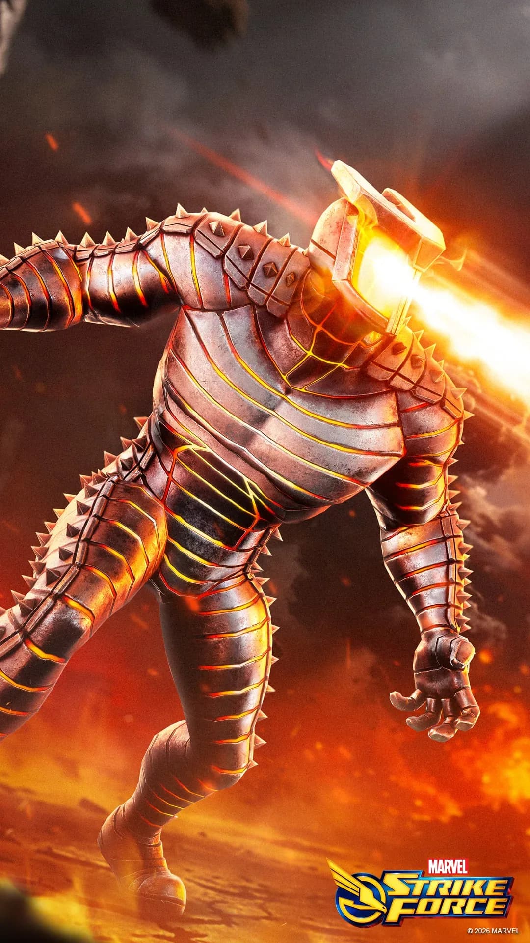 Destroyer character render — MARVEL Strike Force