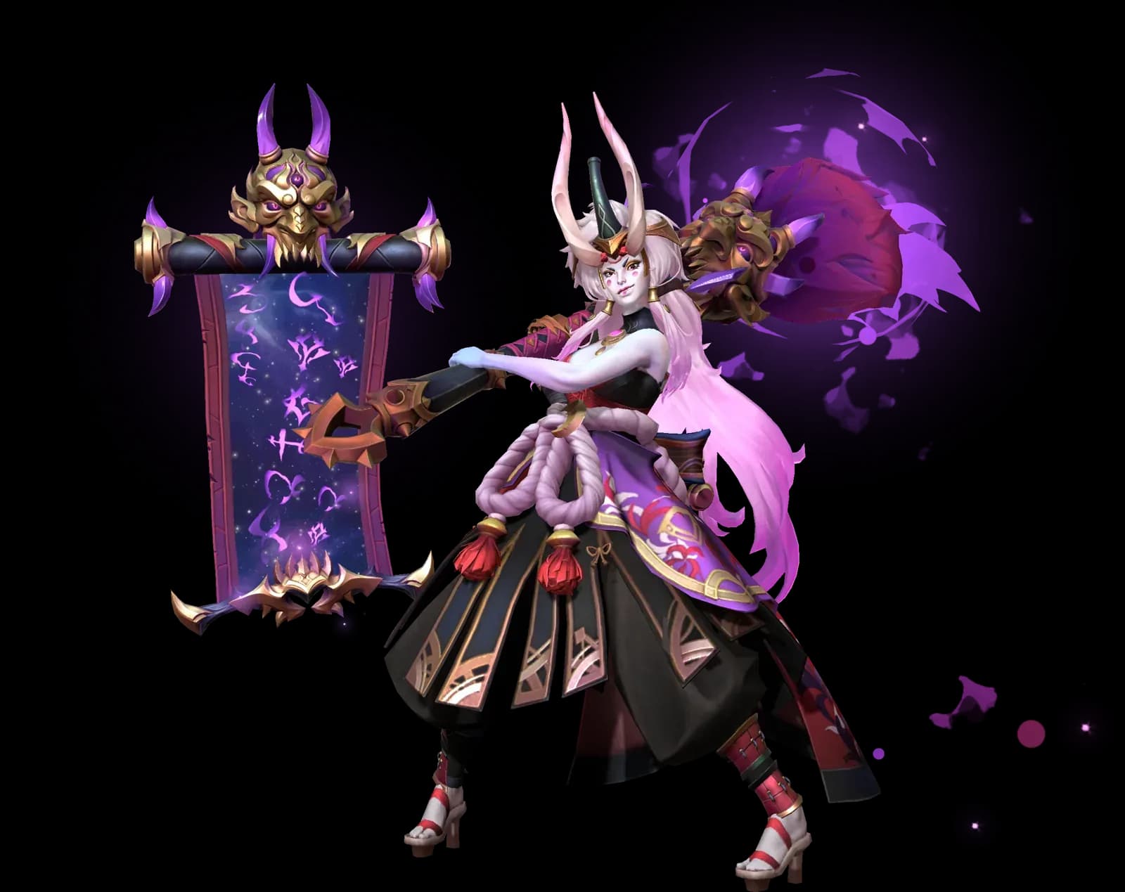 Akrila the Oathpainter character render — Invokers: Titan Legacy