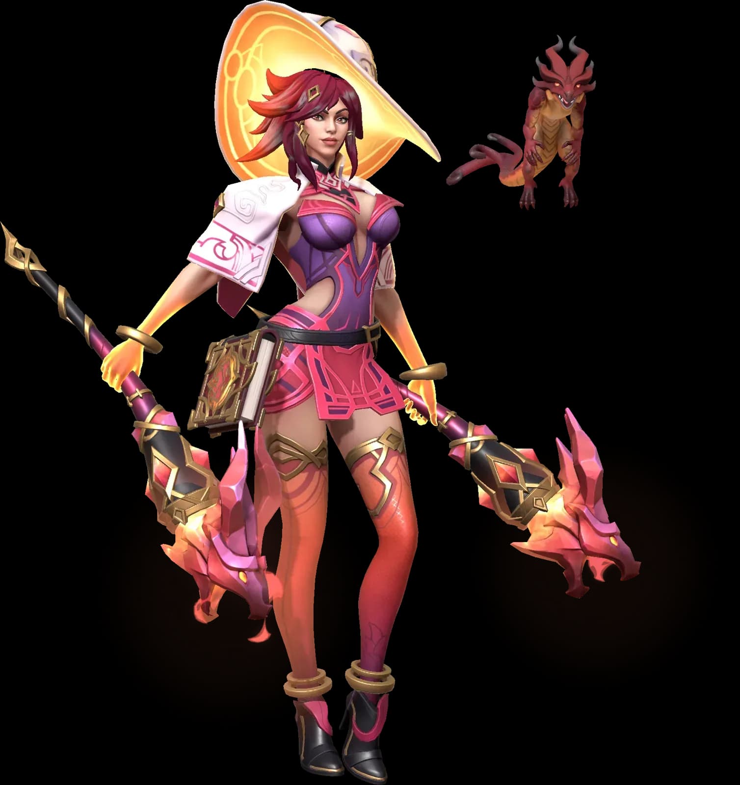 Alasinthe character render — Invokers: Titan Legacy
