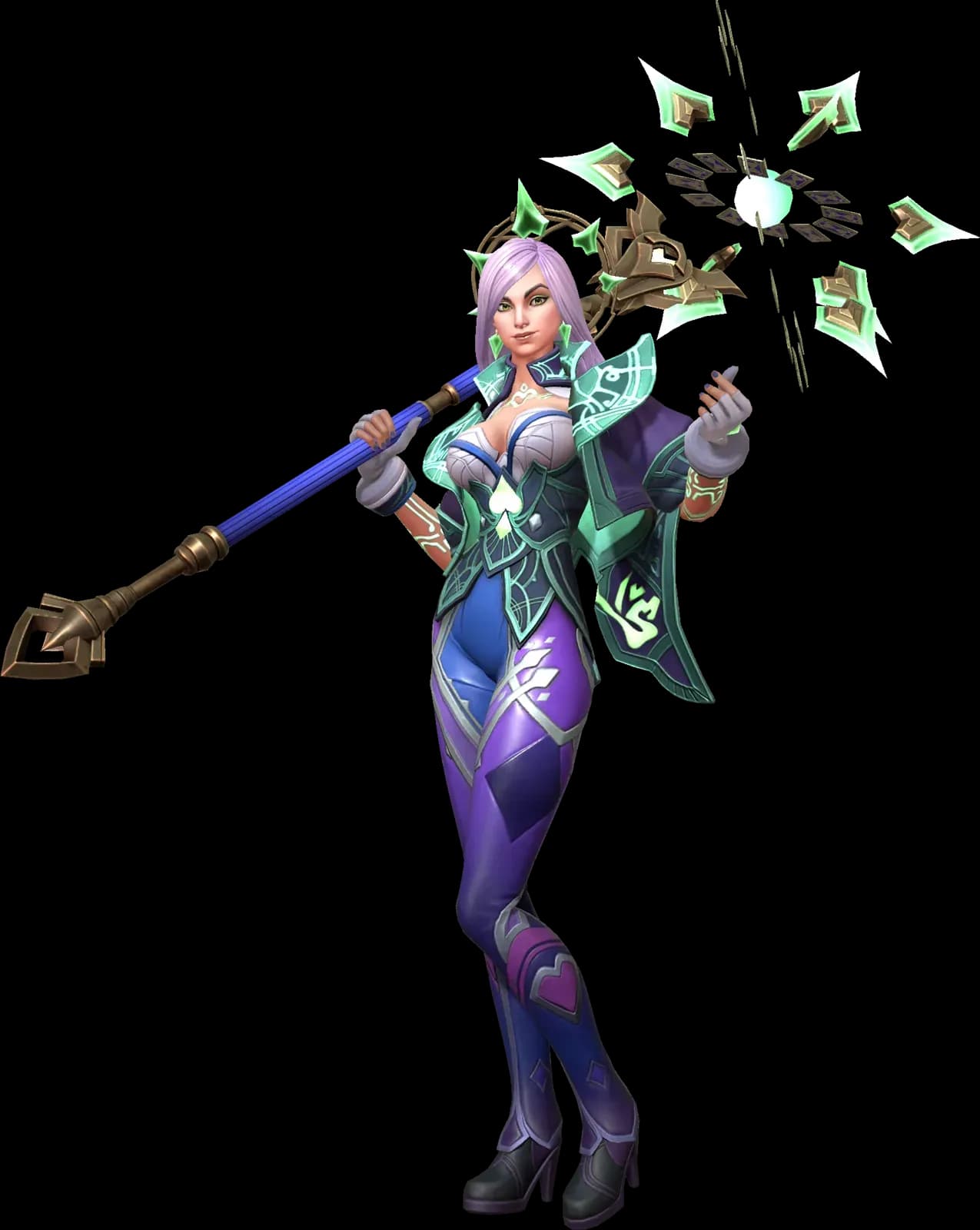 Anarose character render — Invokers: Titan Legacy