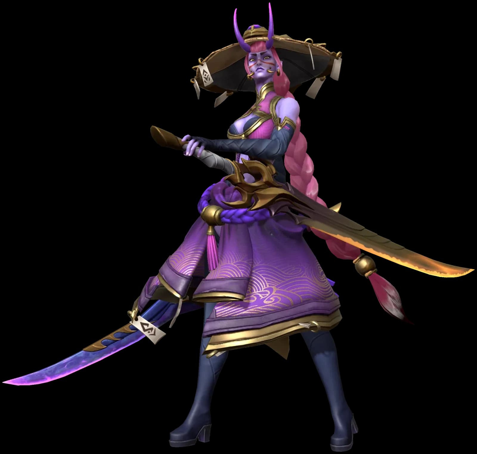 Arami character render — Invokers: Titan Legacy