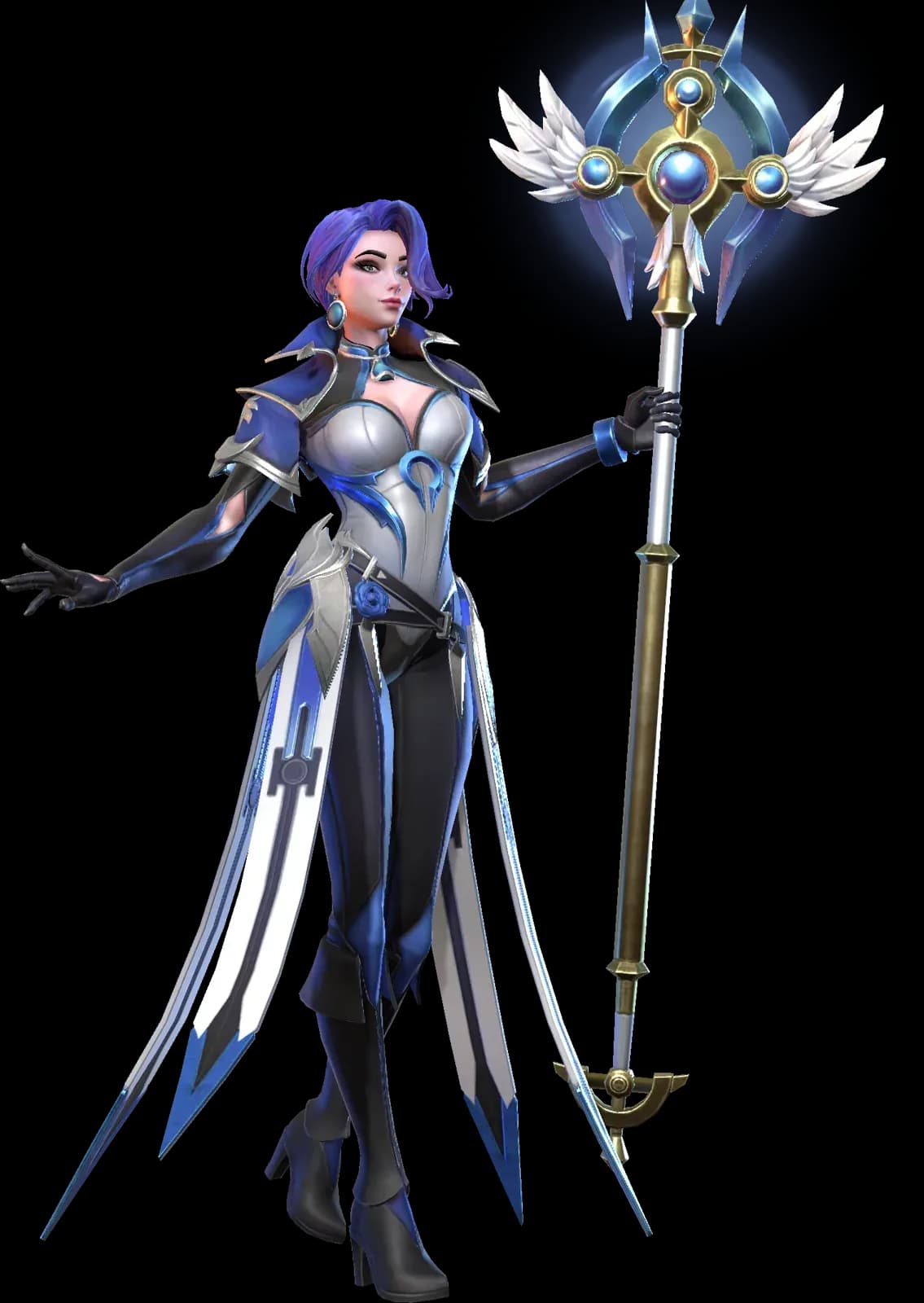 Arissa character render — Invokers: Titan Legacy