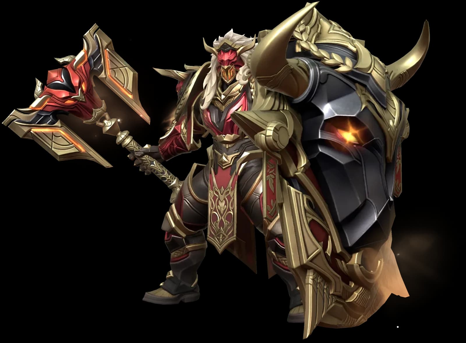 Ballus the Bull character render — Invokers: Titan Legacy