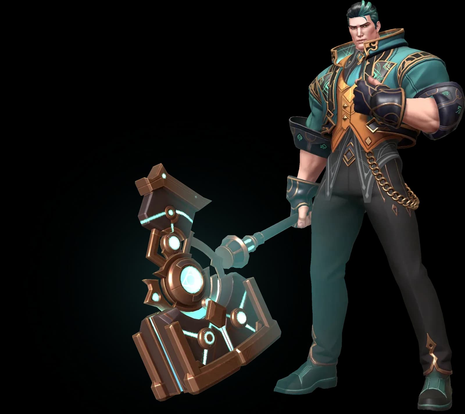 Bastrel the Kineticist character render — Invokers: Titan Legacy