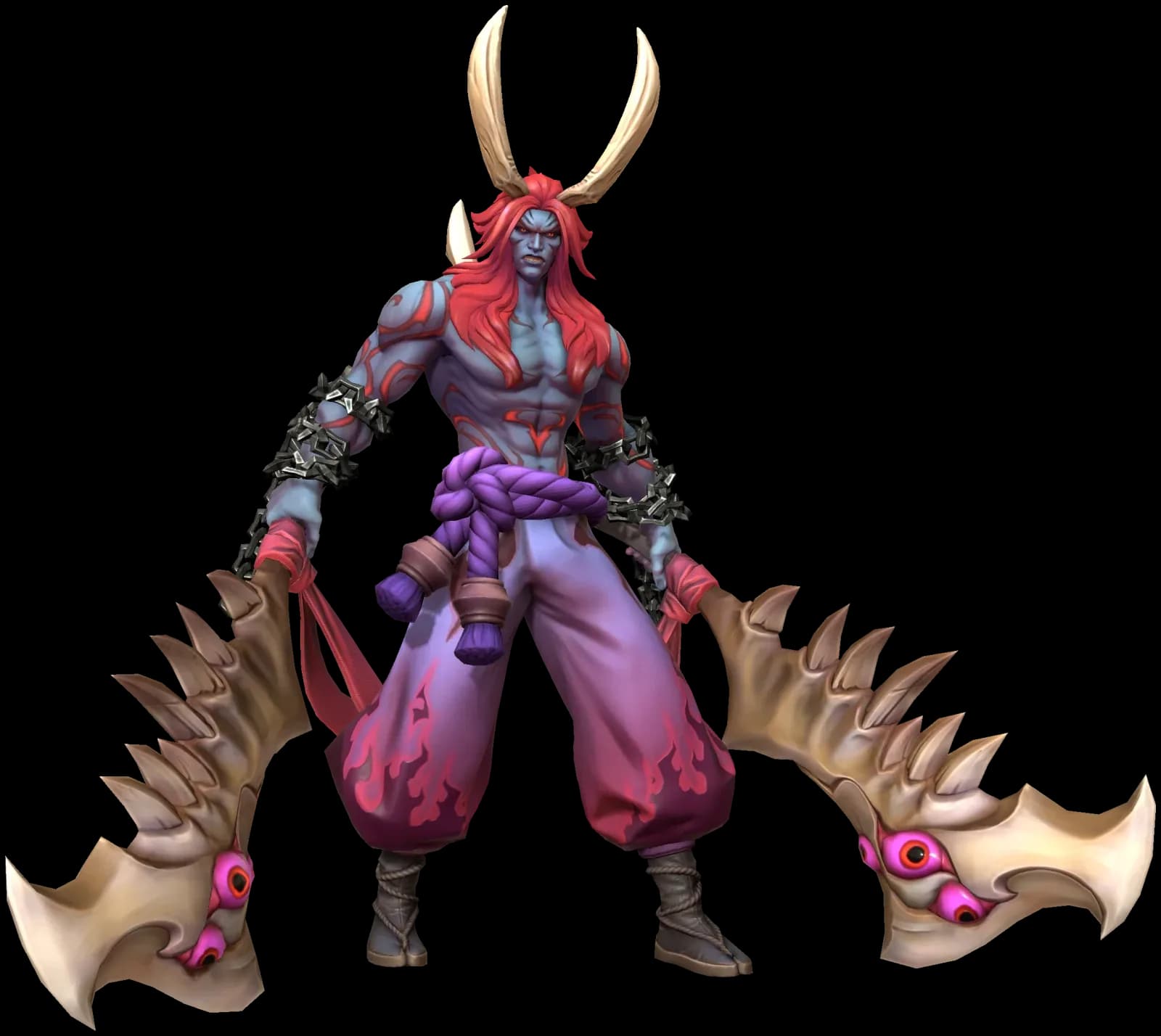 Bonetaker Kotsuga character render — Invokers: Titan Legacy