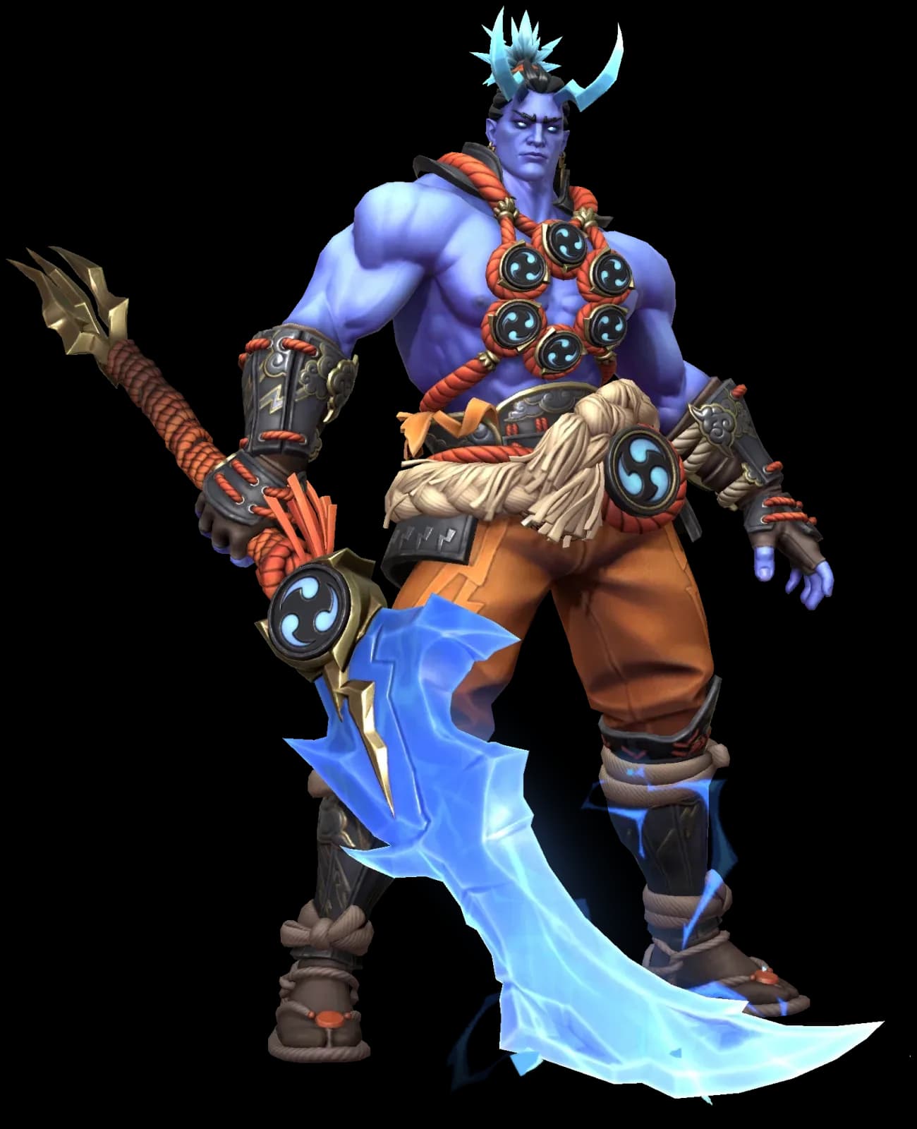 Bowrai character render — Invokers: Titan Legacy