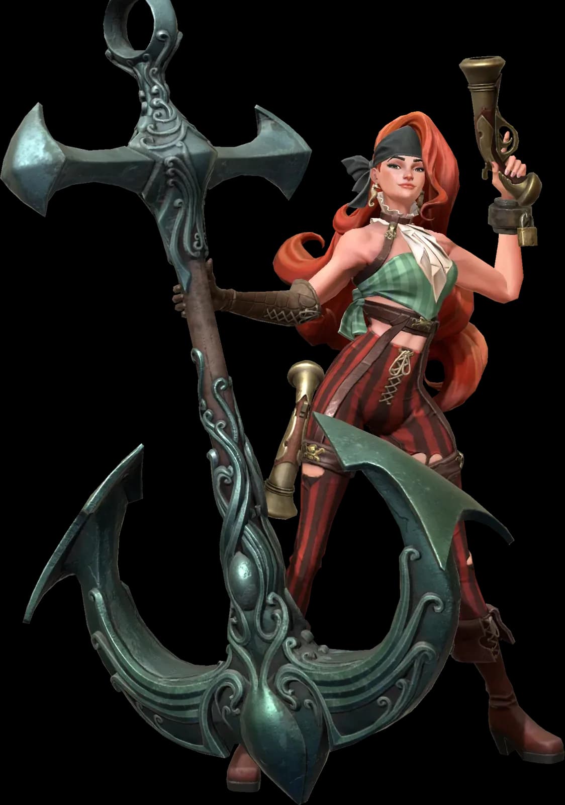 Chainbreaker Annis character render — Invokers: Titan Legacy