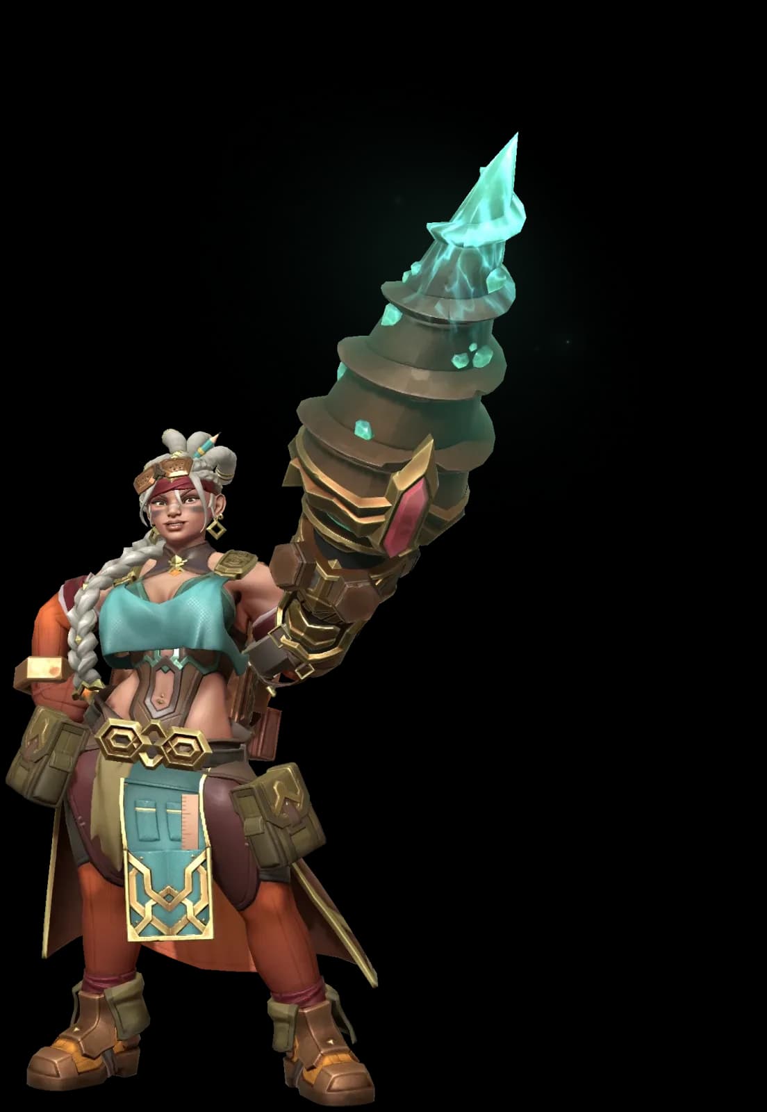 Deepdrill Gemm character render — Invokers: Titan Legacy