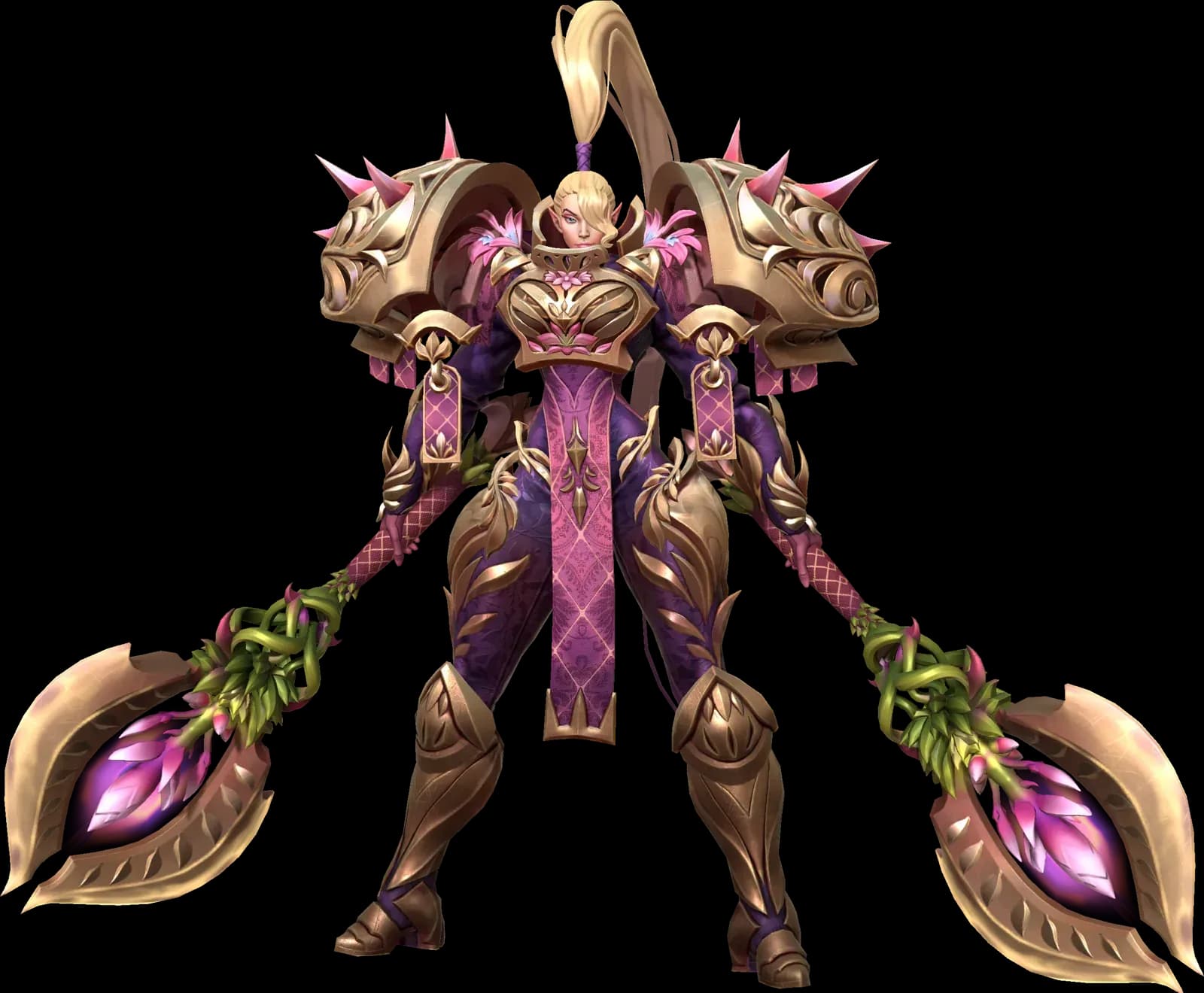Elinis character render — Invokers: Titan Legacy