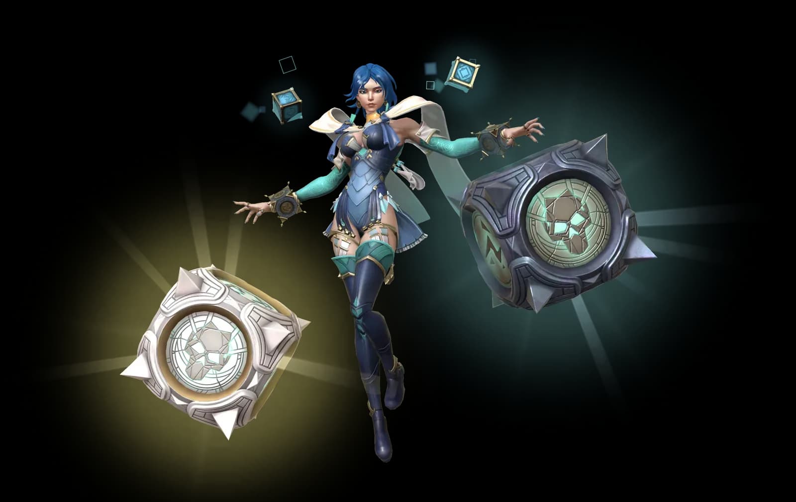 Fatefinder Dylaine character render — Invokers: Titan Legacy