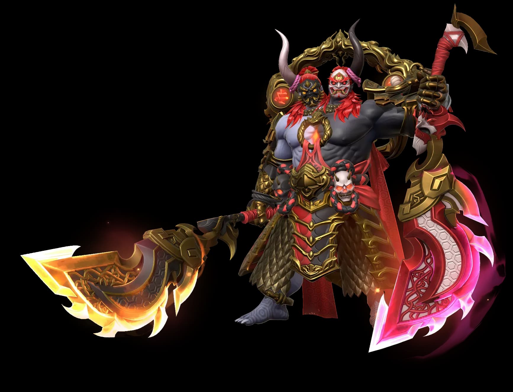 Gawara the United character render — Invokers: Titan Legacy