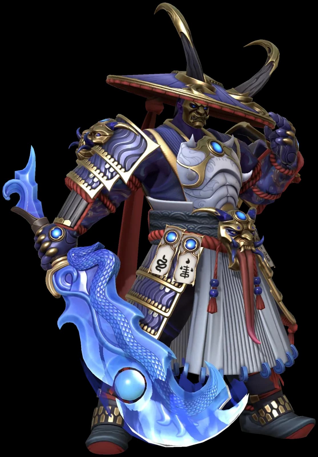 Gohshu the Faceless character render — Invokers: Titan Legacy