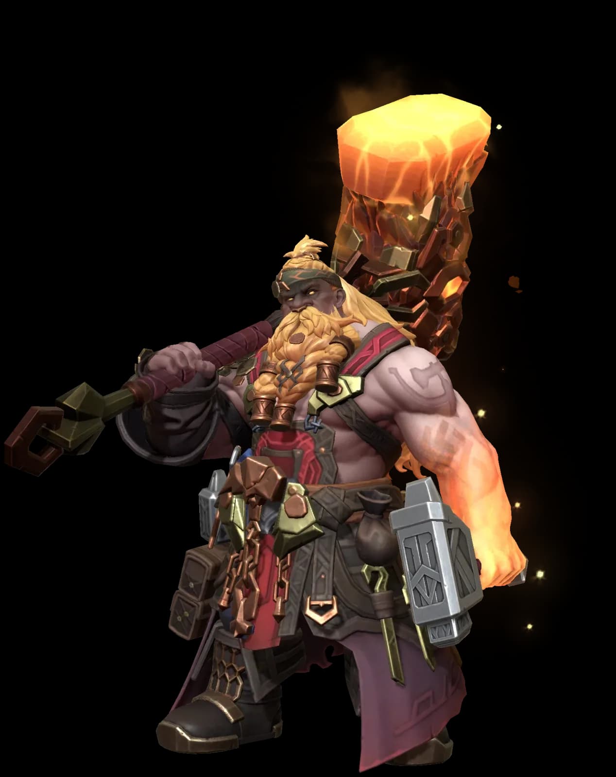 Granvil character render — Invokers: Titan Legacy