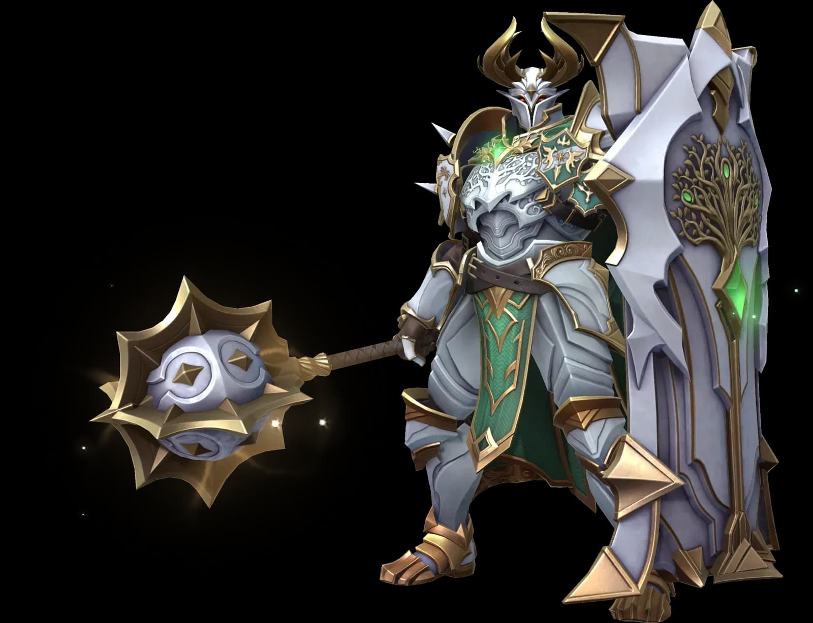 Grovewarden Sethisal character render — Invokers: Titan Legacy