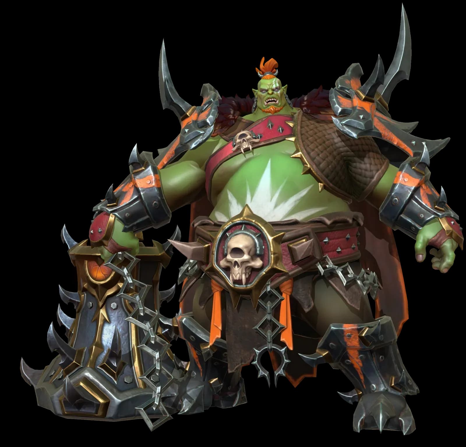Gurgos Ironchain character render — Invokers: Titan Legacy