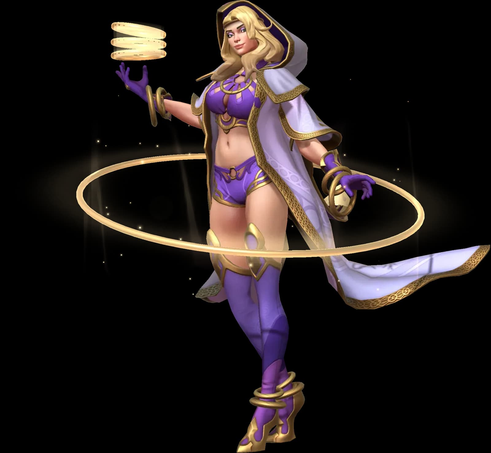 Hallea character render — Invokers: Titan Legacy