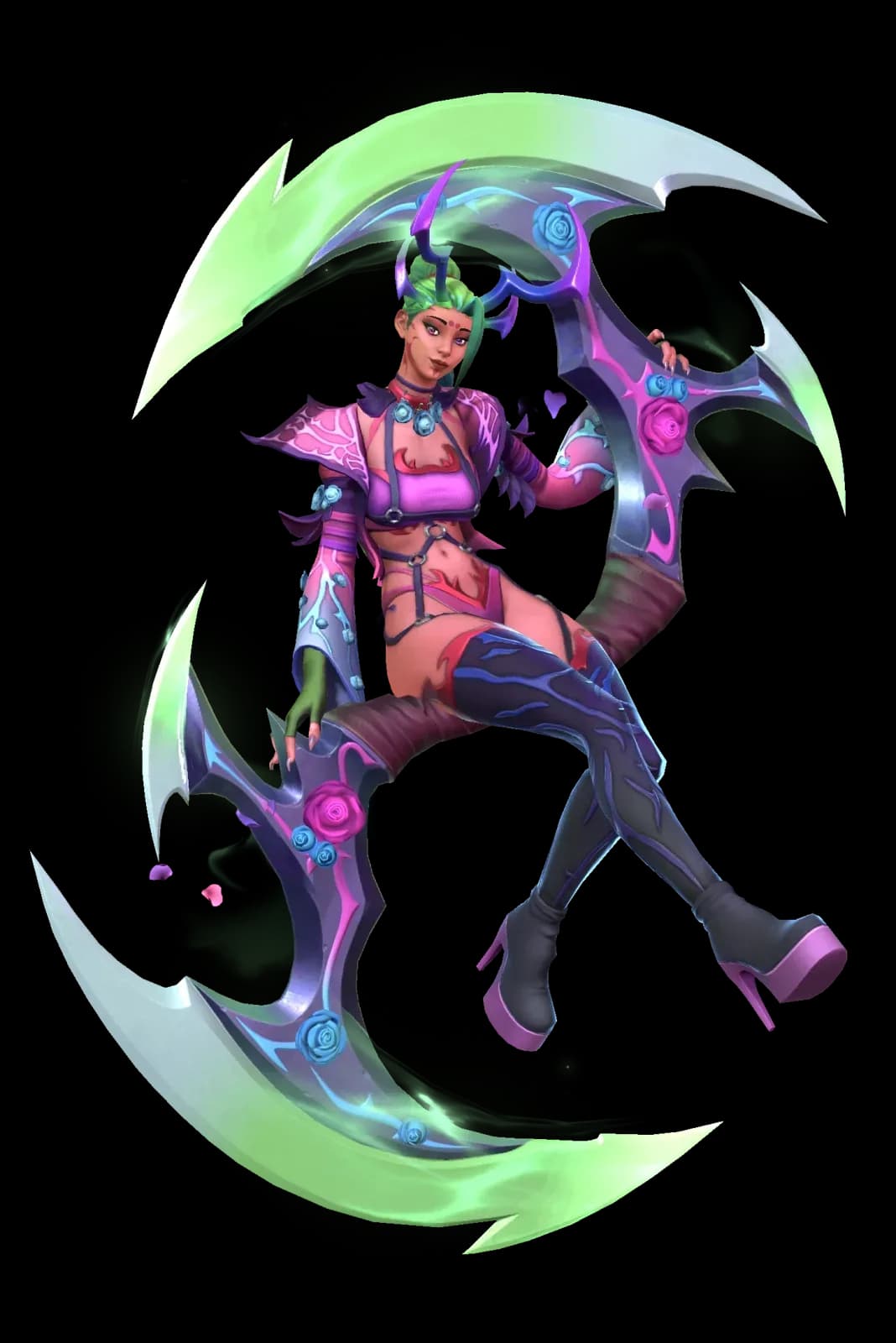 Hasuna character render — Invokers: Titan Legacy