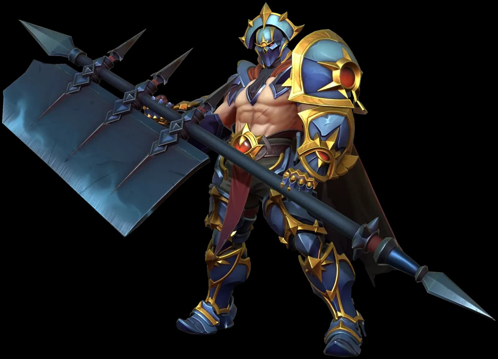 Headsman Rano character render — Invokers: Titan Legacy