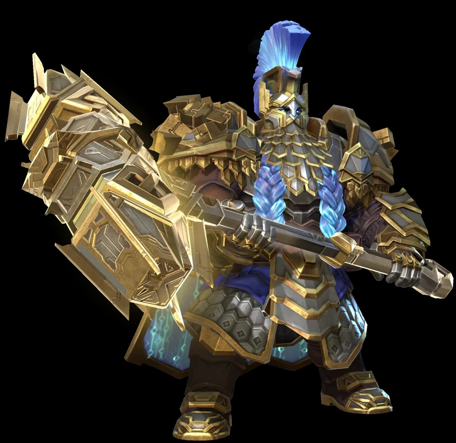 Highguard Hundrik character render — Invokers: Titan Legacy