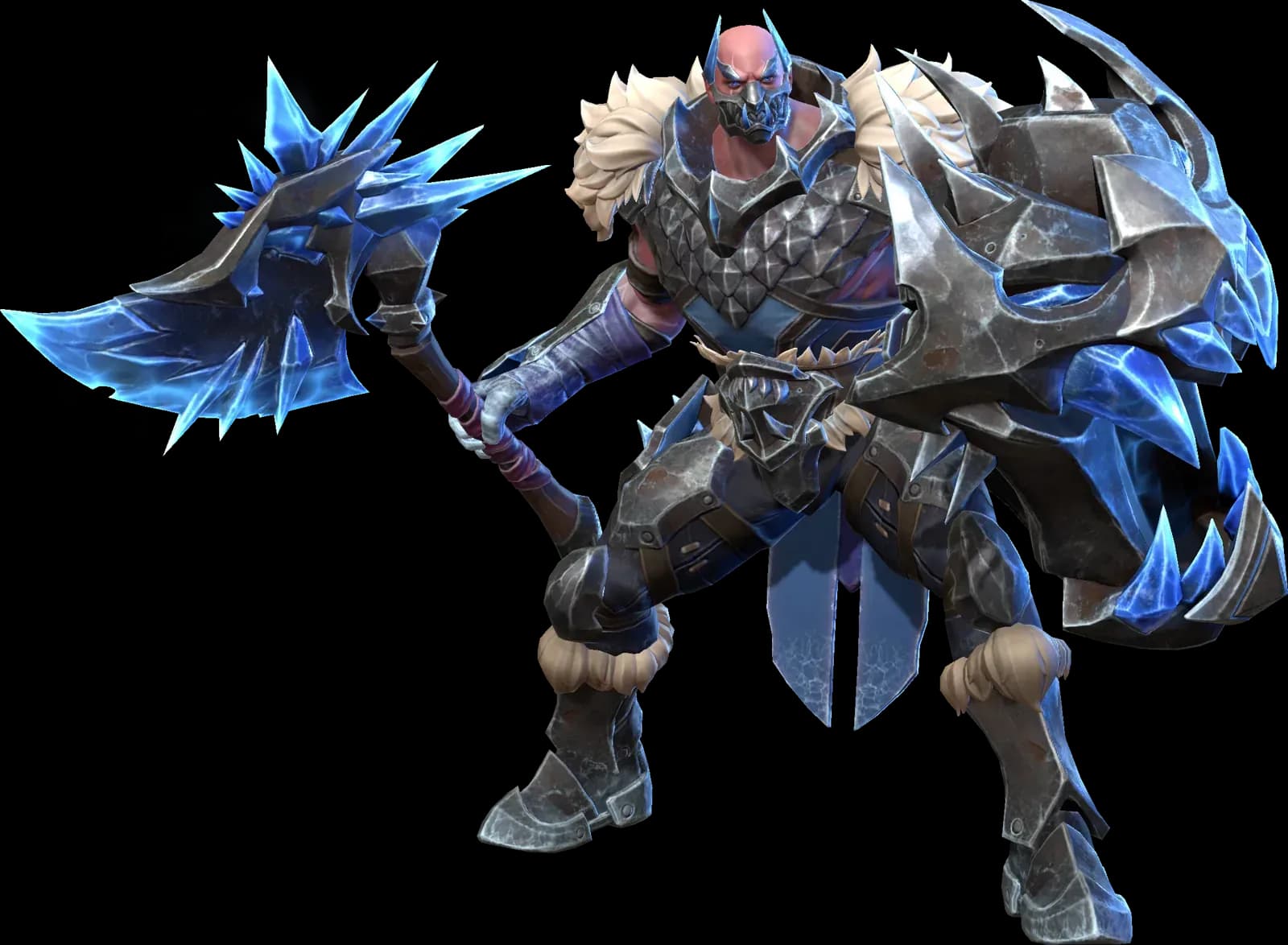 Icehound Torann character render — Invokers: Titan Legacy