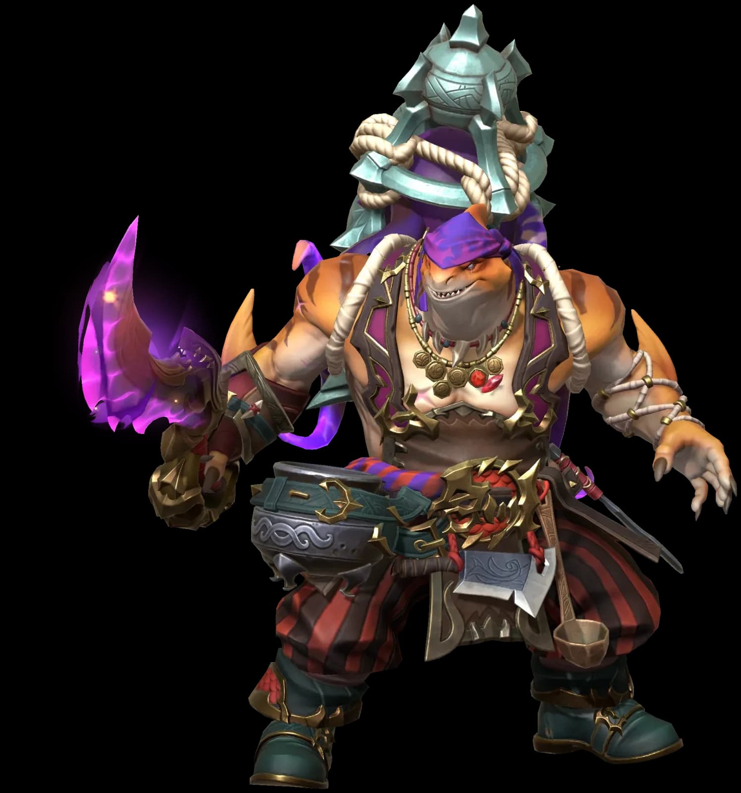 Incizza Inkbroth character render — Invokers: Titan Legacy