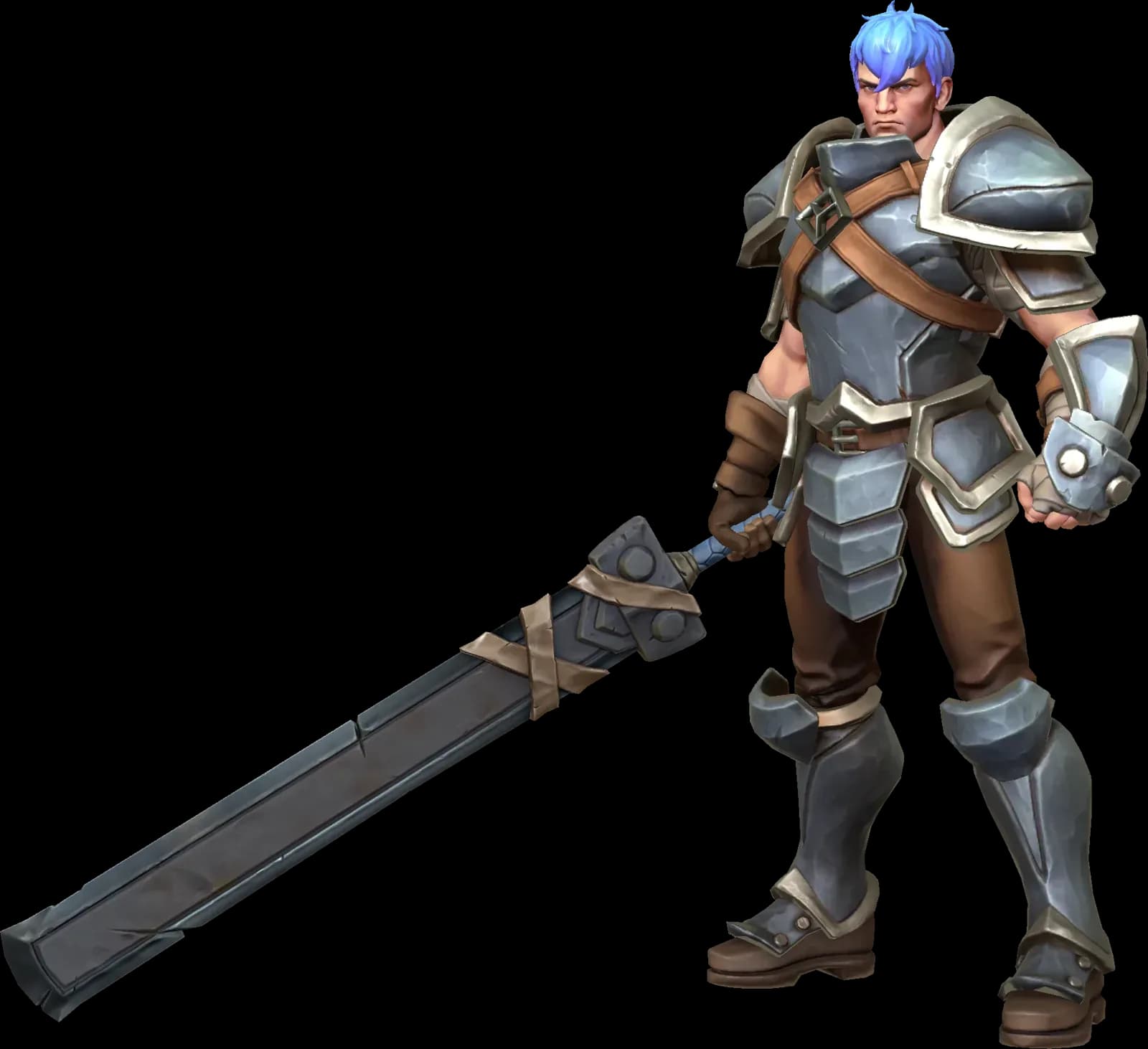 Ironblade Darus character render — Invokers: Titan Legacy