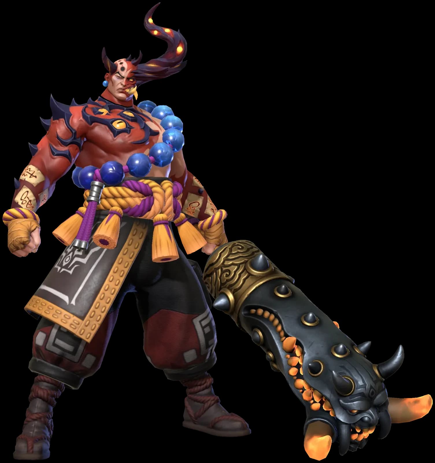 Jyuka character render — Invokers: Titan Legacy