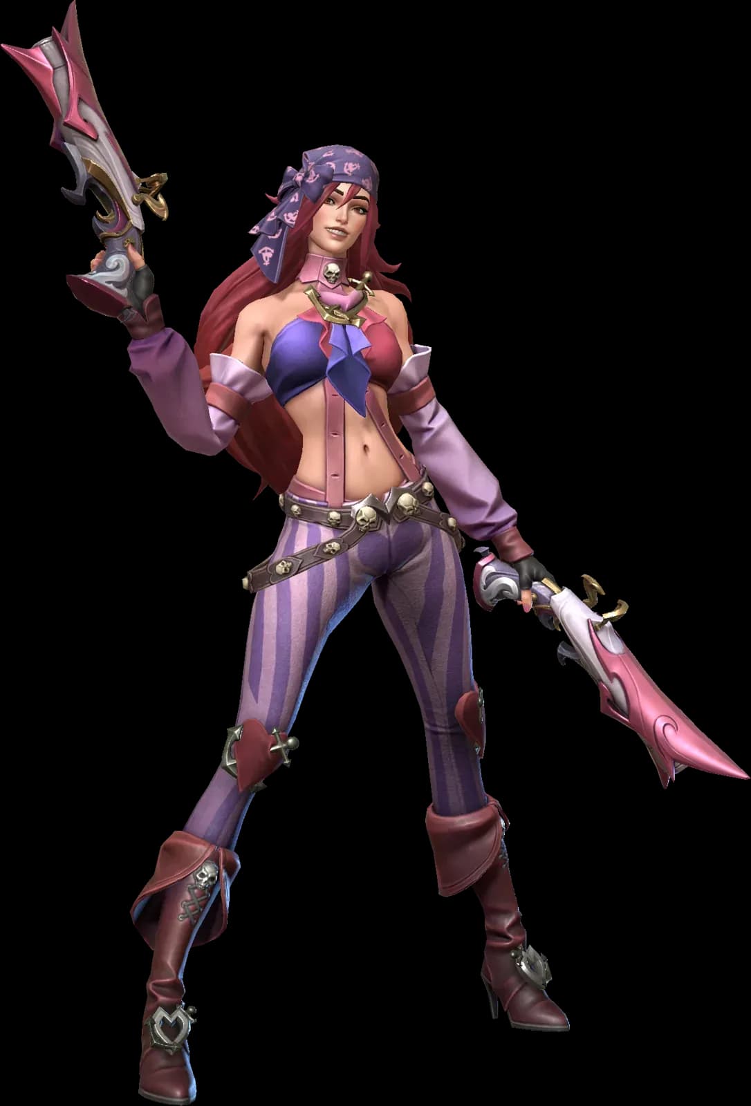 Kera Deathkiss character render — Invokers: Titan Legacy