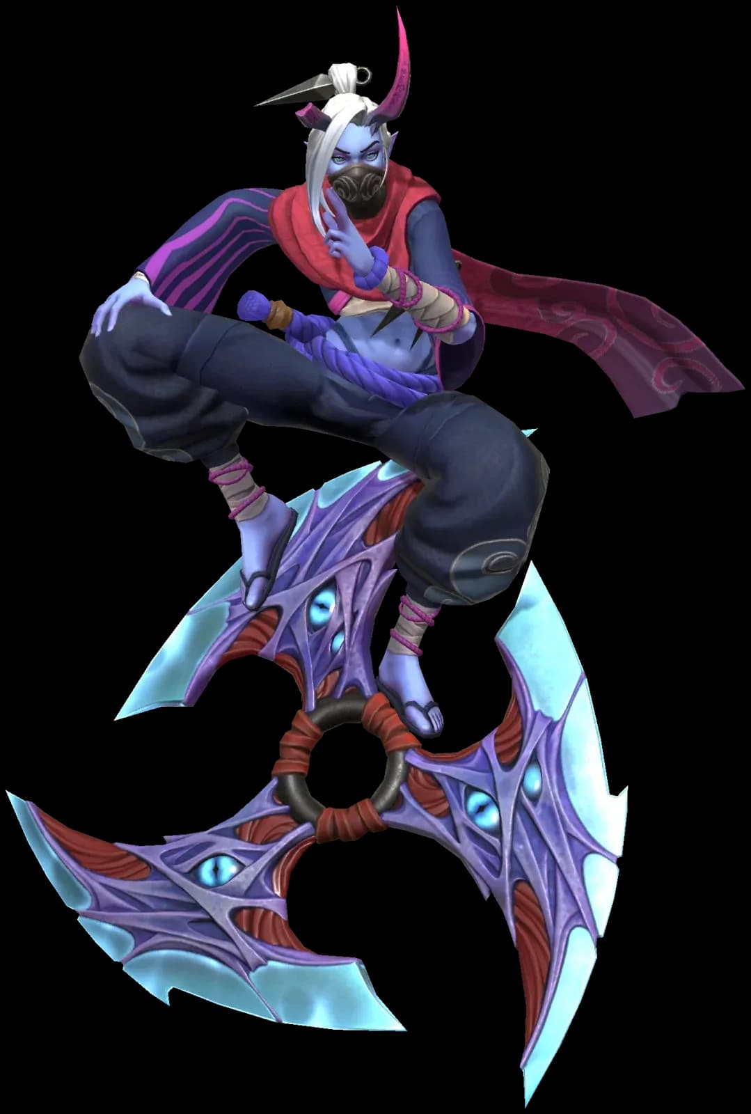 Kimoku character render — Invokers: Titan Legacy