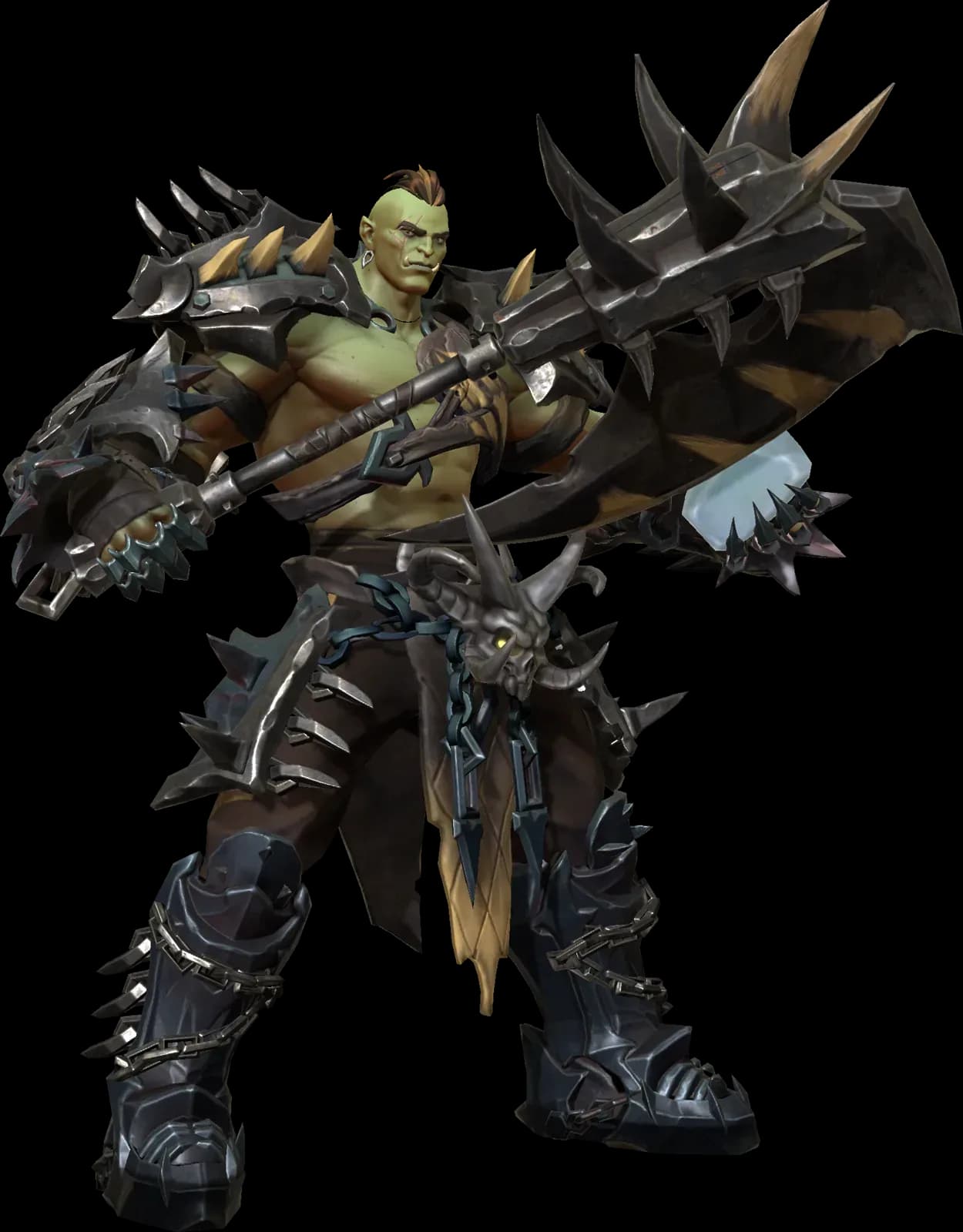 Little Grakka character render — Invokers: Titan Legacy