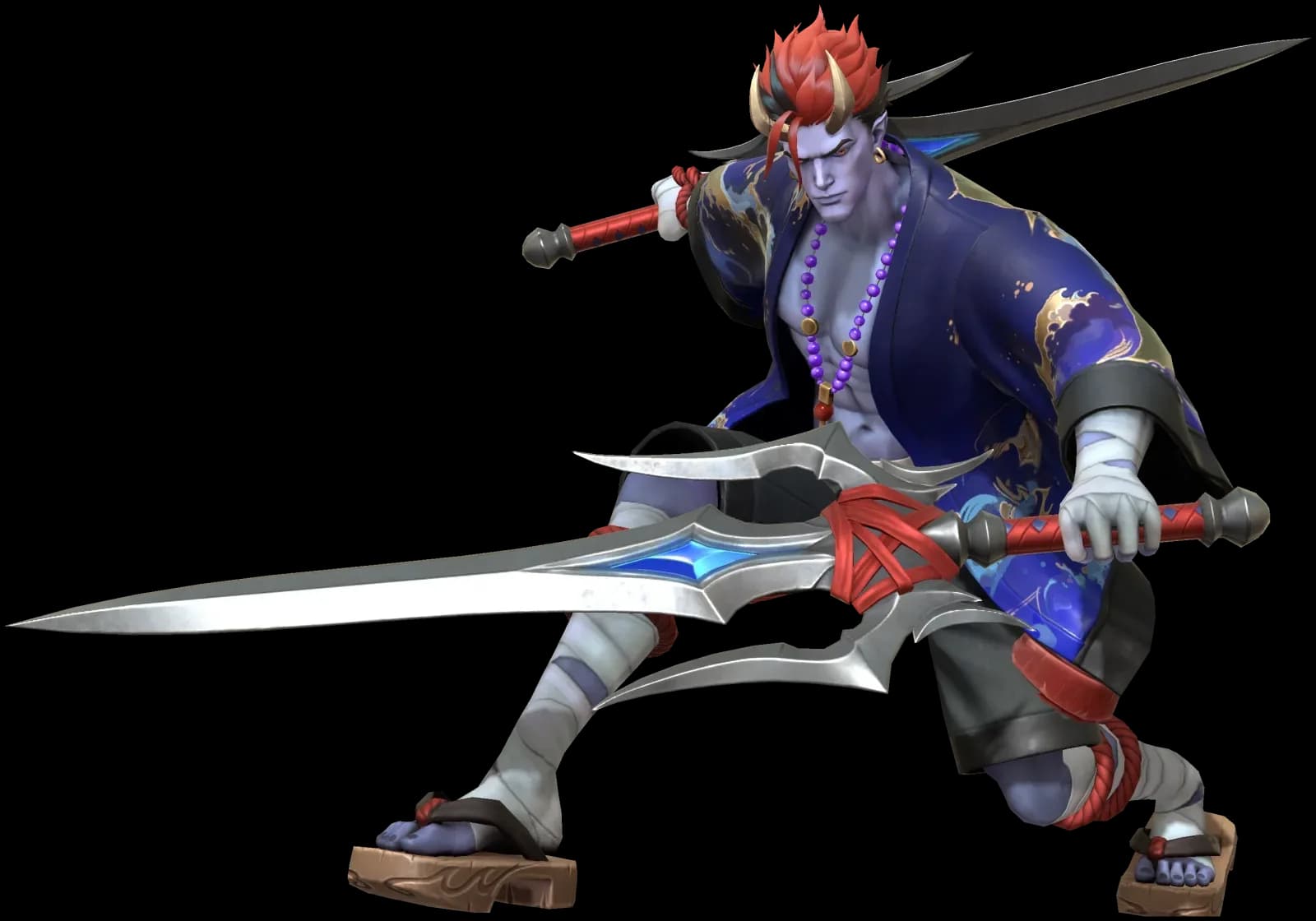 Misuke character render — Invokers: Titan Legacy