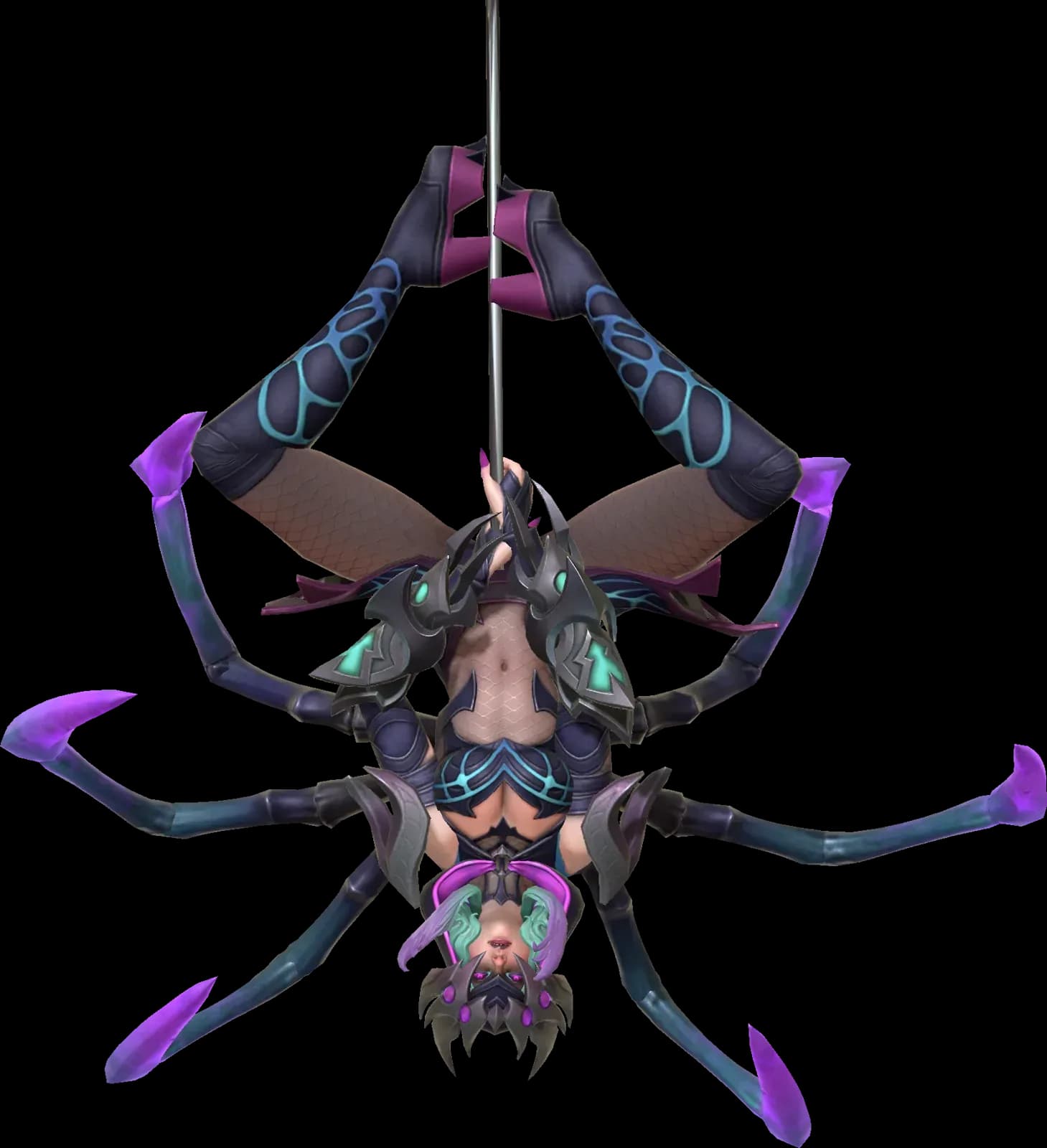 Netherweb Sildrea character render — Invokers: Titan Legacy