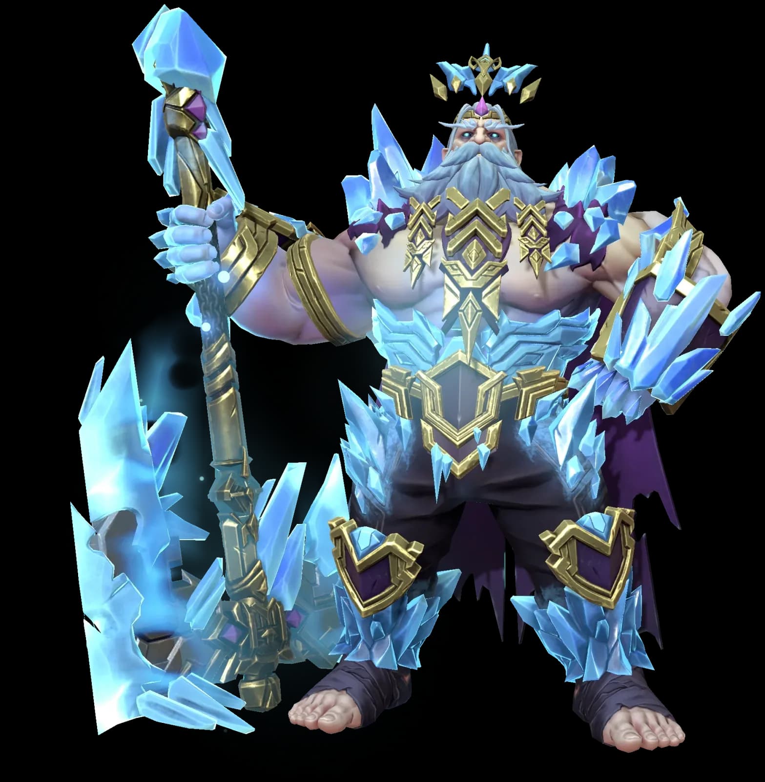 Orvadal the Lost King character render — Invokers: Titan Legacy