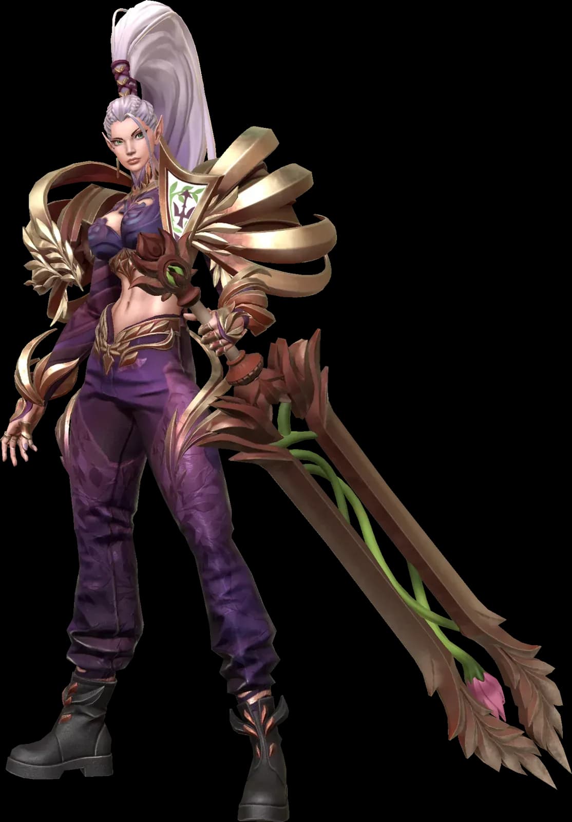 Paralia character render — Invokers: Titan Legacy