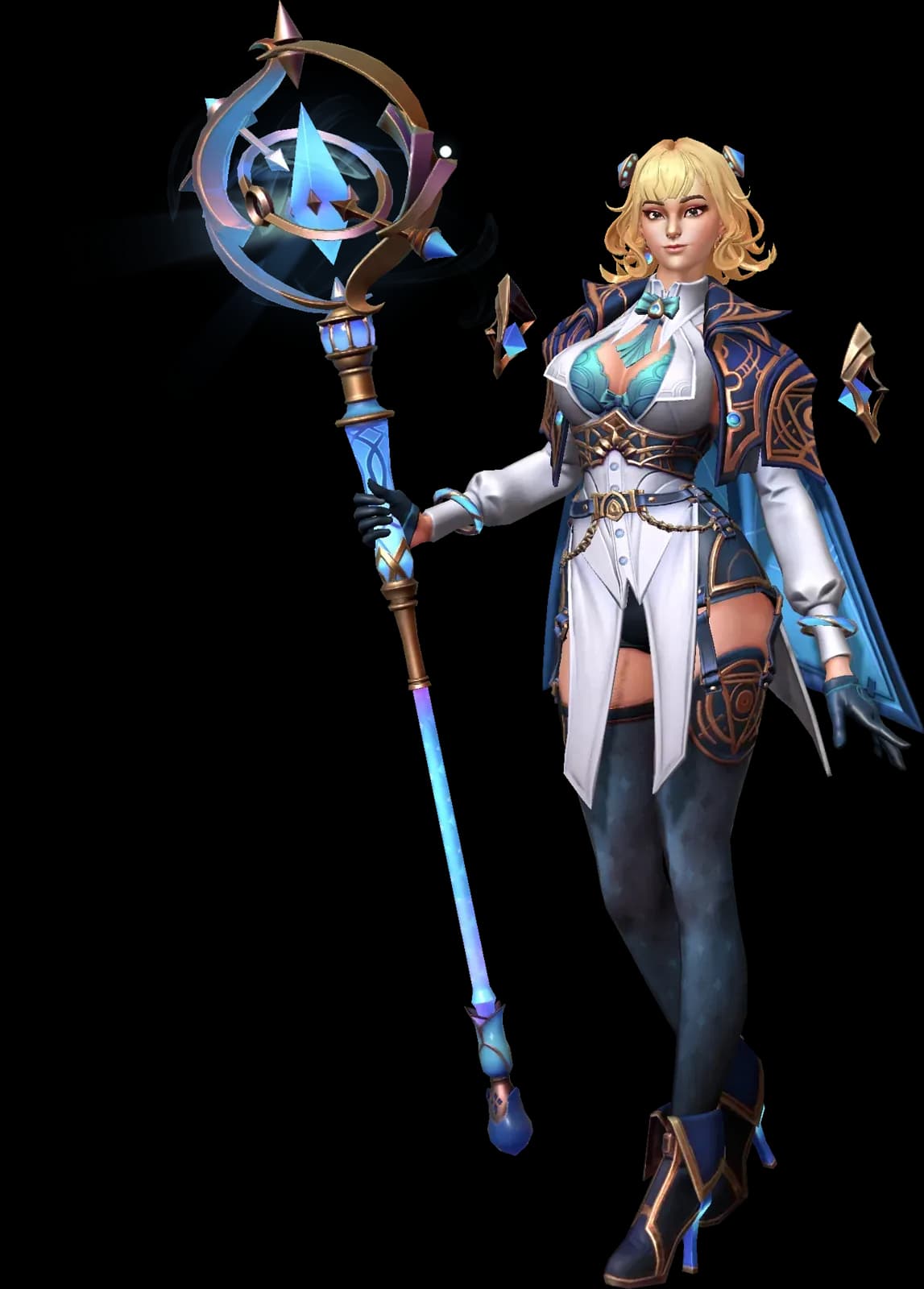 Professor Orielle character render — Invokers: Titan Legacy