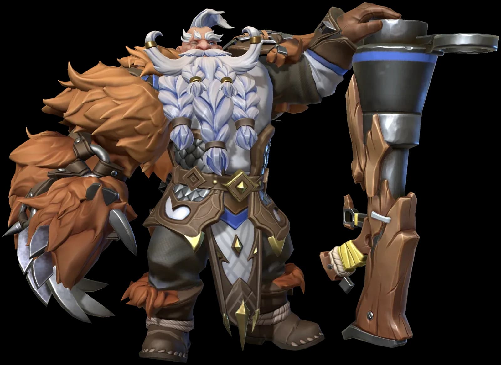 Rudgar Maulshot character render — Invokers: Titan Legacy
