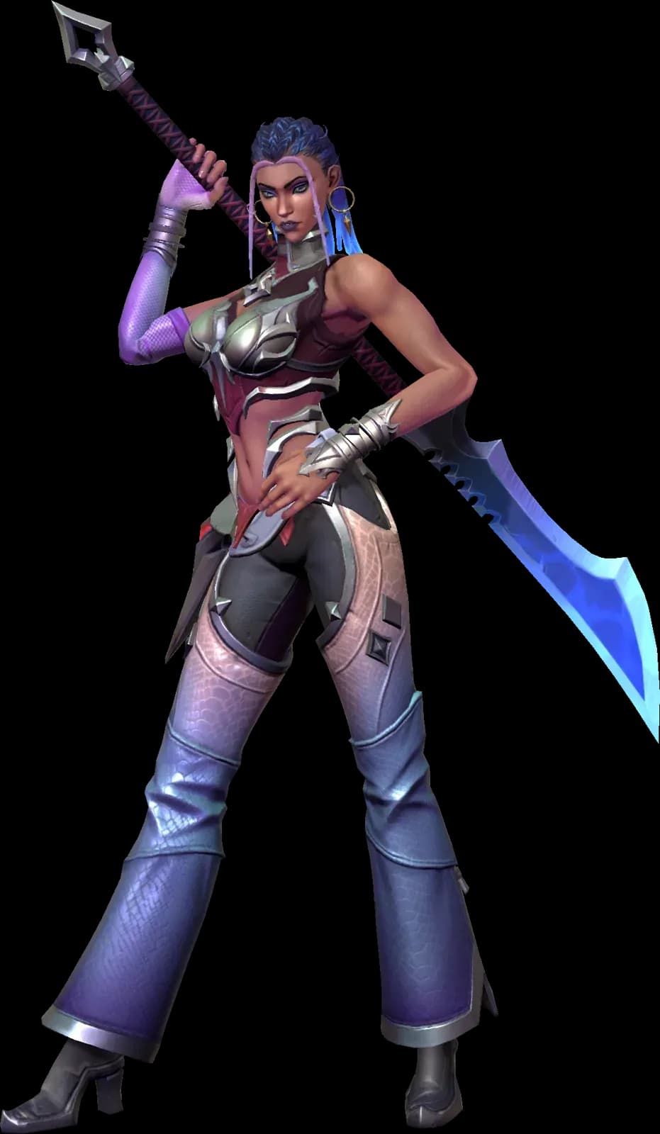 Ruesca character render — Invokers: Titan Legacy