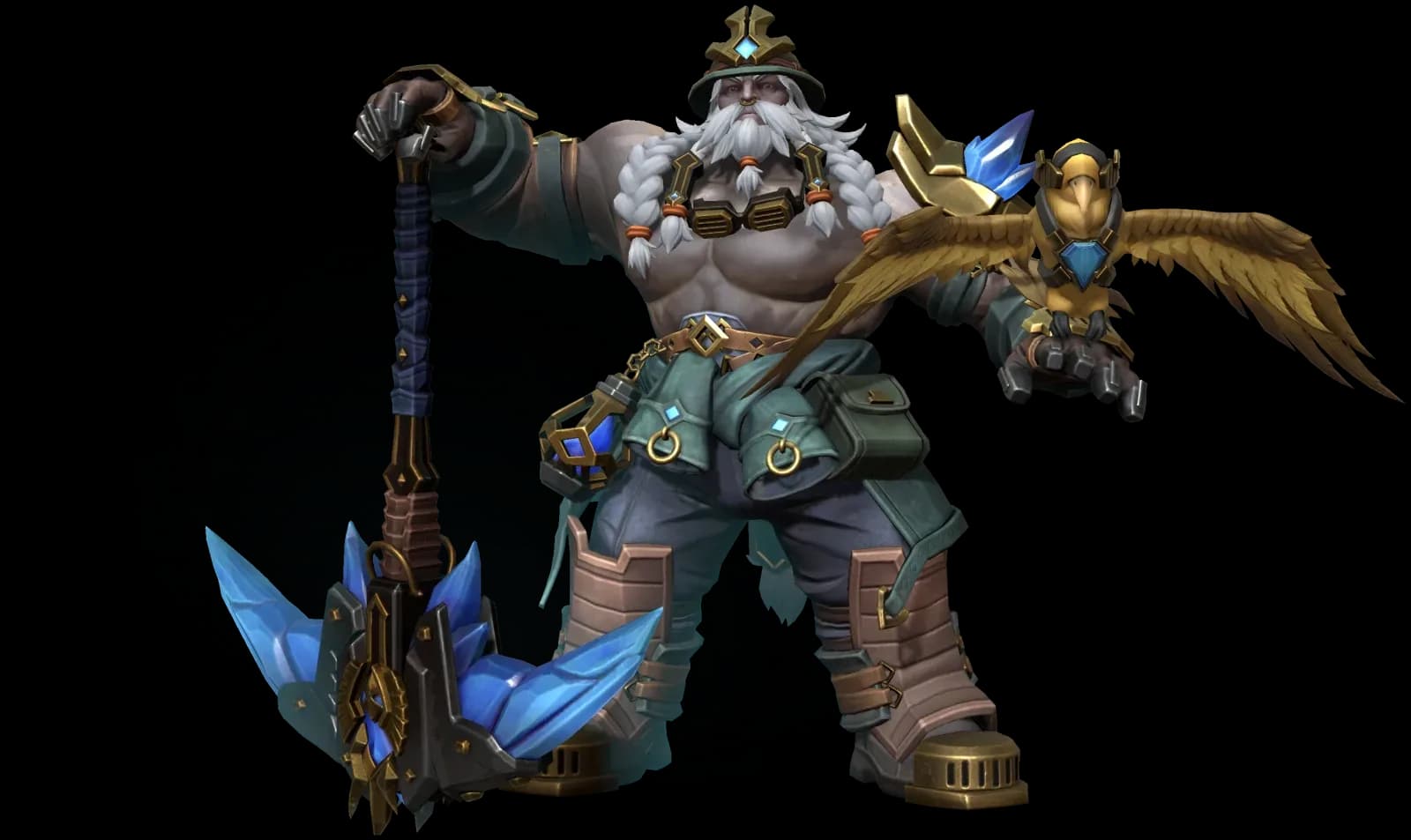 Rufin character render — Invokers: Titan Legacy