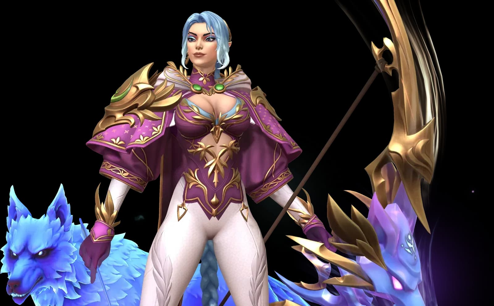 Selisa character render — Invokers: Titan Legacy