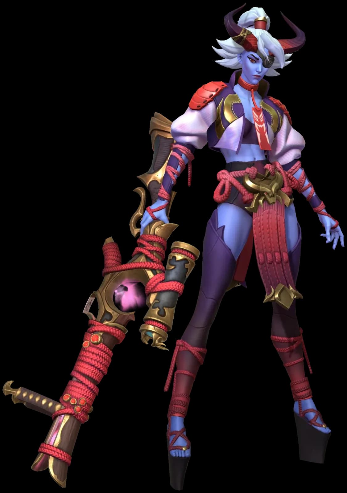 Shibami character render — Invokers: Titan Legacy