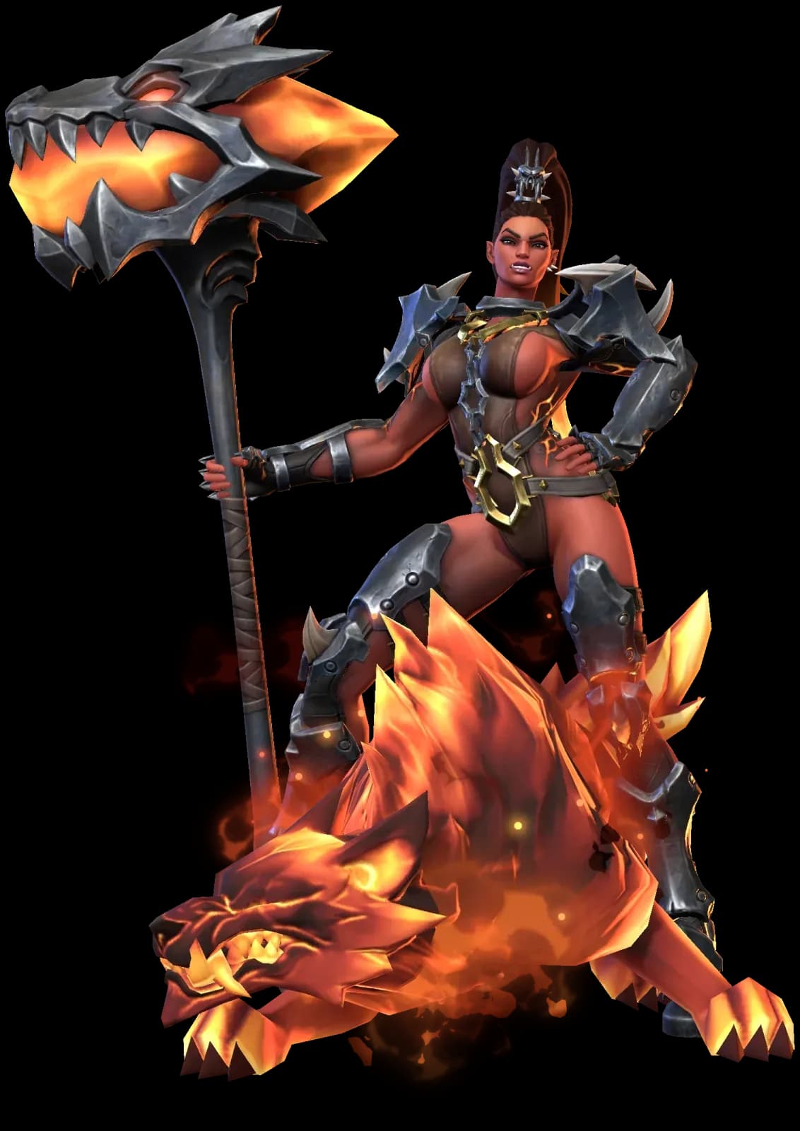Sinndra character render — Invokers: Titan Legacy