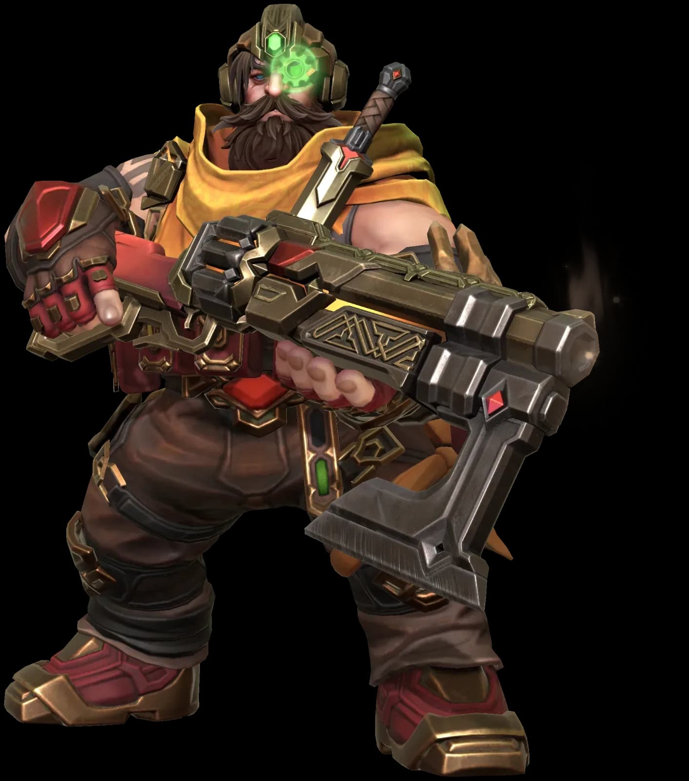 Specseeker Vunden character render — Invokers: Titan Legacy