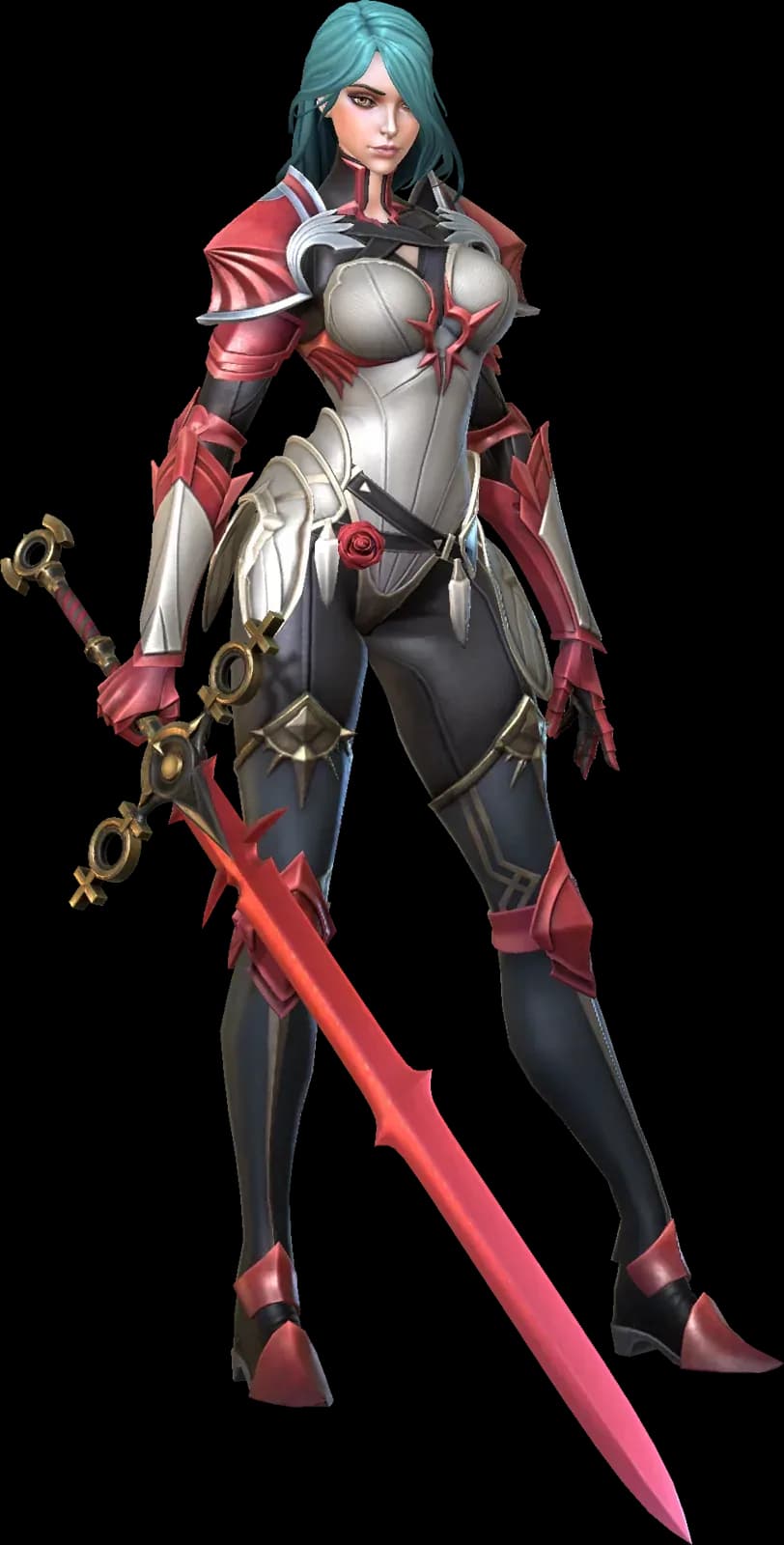 Syrenna character render — Invokers: Titan Legacy