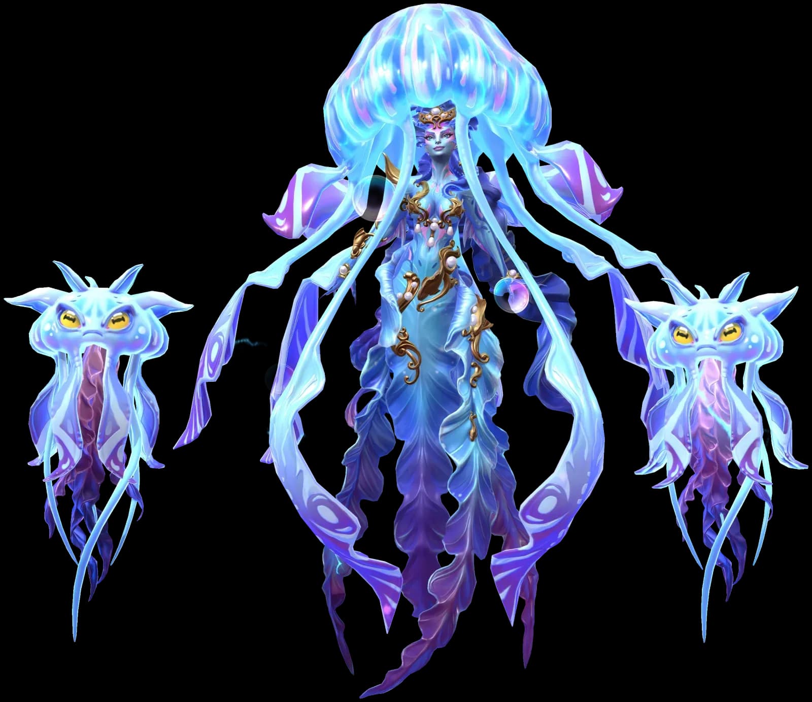 Syzoa Shockbubble character render — Invokers: Titan Legacy