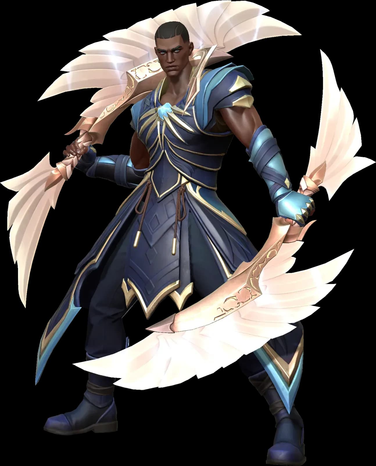 Tomeseeker Clarus character render — Invokers: Titan Legacy