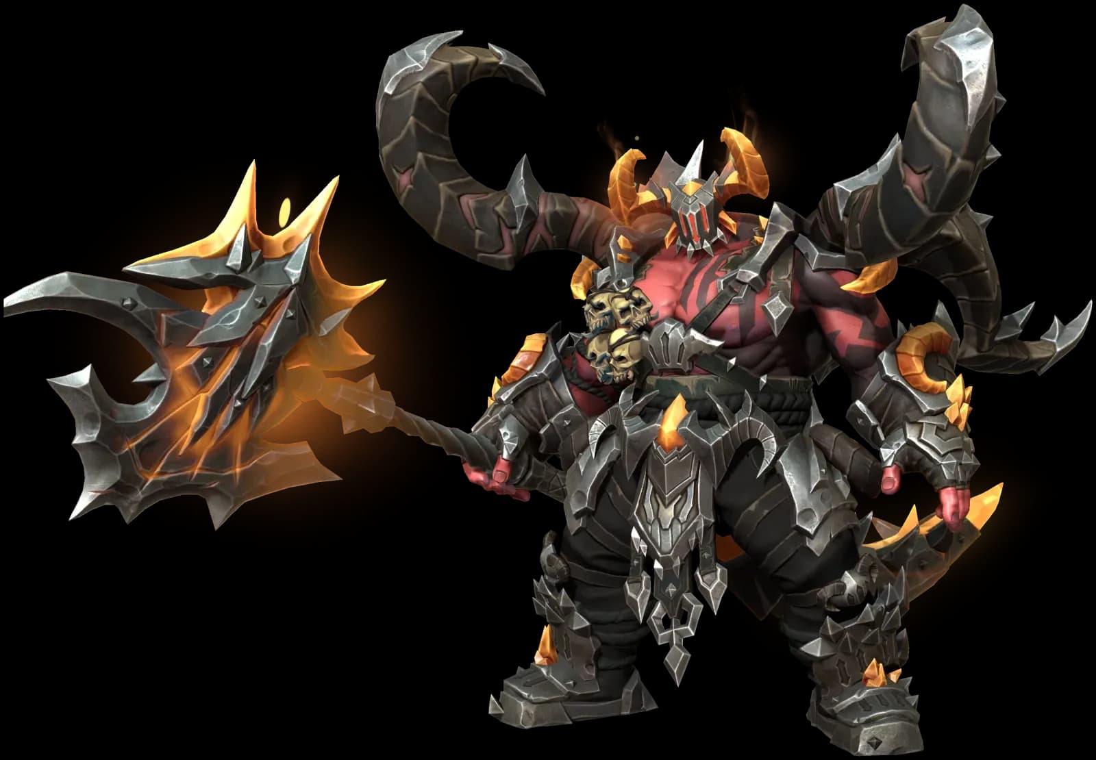 Tuskax the Rampage character render — Invokers: Titan Legacy