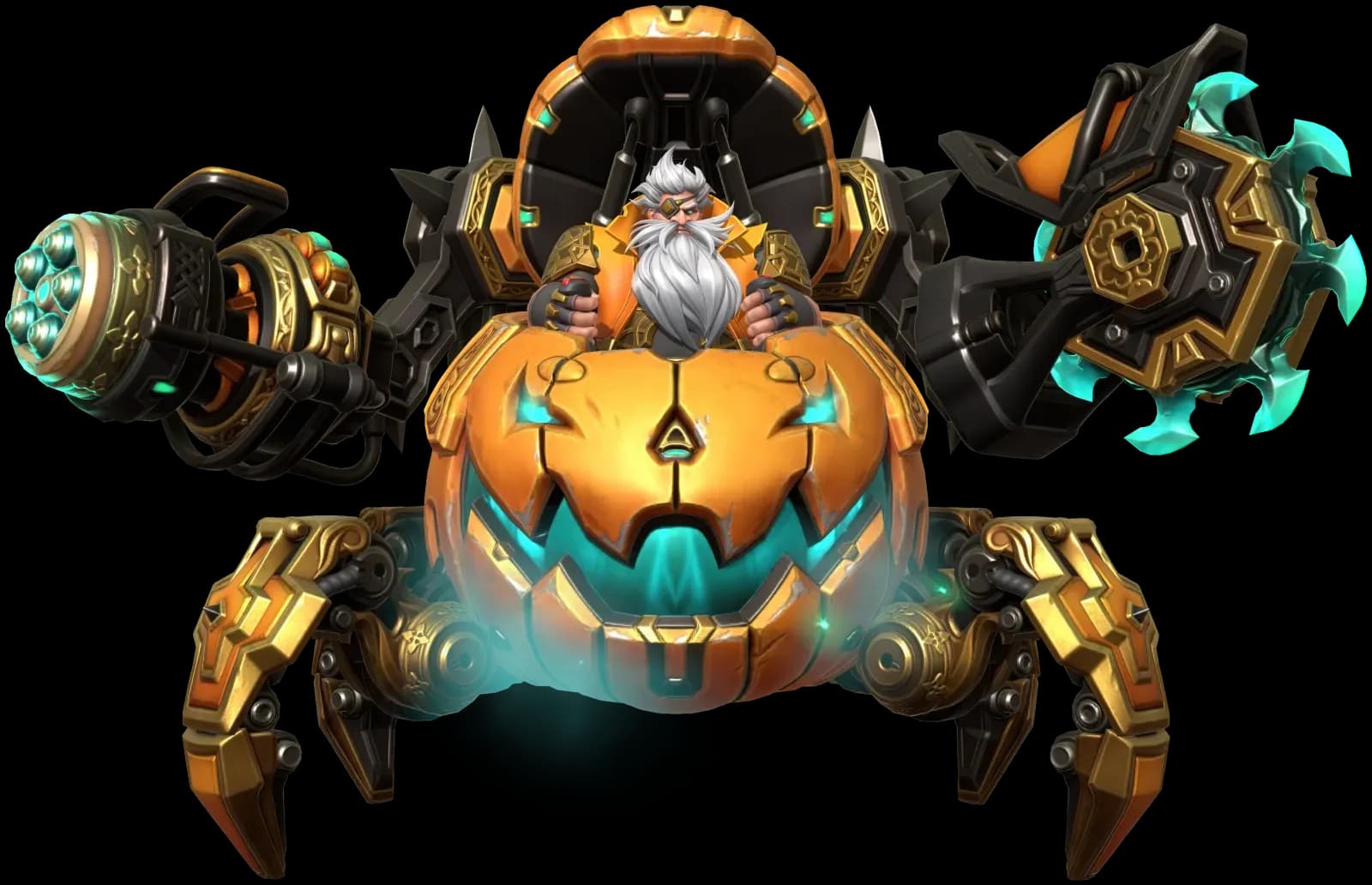 Wrakk the Harvester character render — Invokers: Titan Legacy