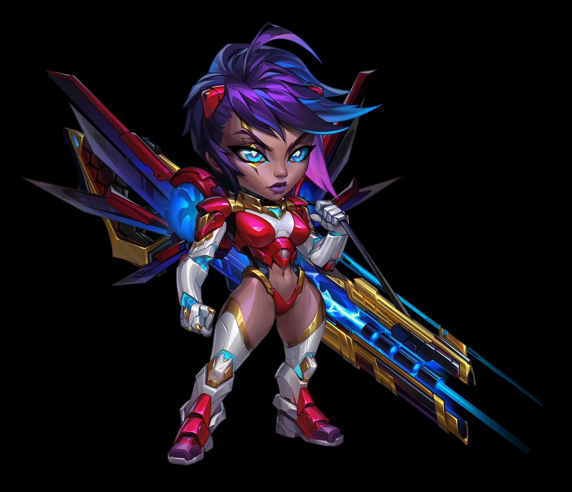 Eva character render — Hero Wars