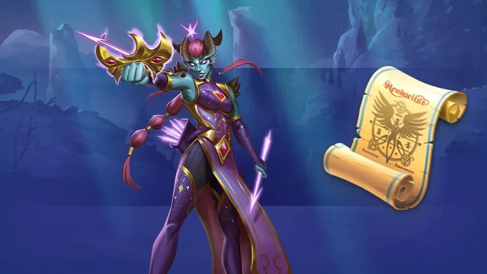 Madarika character render — Empires & Puzzles